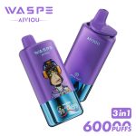 60k Vape Waspe Aiviou 60000 - Mixed Berries & Gummy Bear & Mixed Fruit (3)