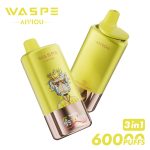 60k Vape Waspe Aiviou 60000 - Peach Ice & Pineapple Mango Peach & Cranberry Lemon (3)