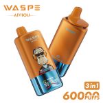 60k Vape Waspe Aiviou 60000 - Strawberry Raspberry Cherry & Love 666 & Cherry Candy Ice (3)