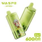60k Vape Waspe Aiviou 60000 - Watermelon Ice & Strawberry Kiwi & Lemon Lime (3)