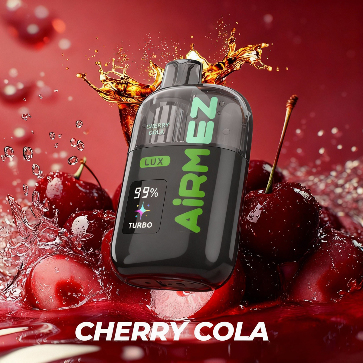 Airmez lux 60000 Puffs Handy Vapes-flavor-cherry-cola