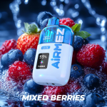 Airmez lux 60000 Puffs Handy Vapes-flavor-mixed-berries