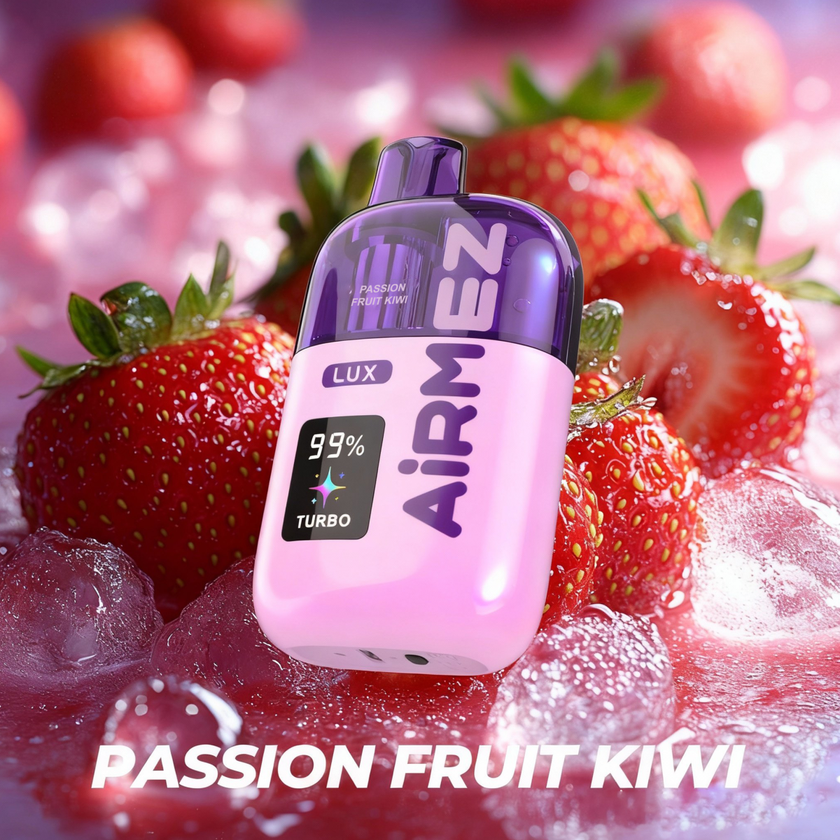 Airmez lux 60000 Puffs Handy Vapes-flavor-passion-fruit-kiwi