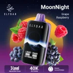 ELFBAR MoonNight 40000 - Grape Raspberry