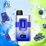 Fumot 50k ECO 2in1 50000 - Blue Razz Gummy Bear & Blue Razz Ice Pop (3)