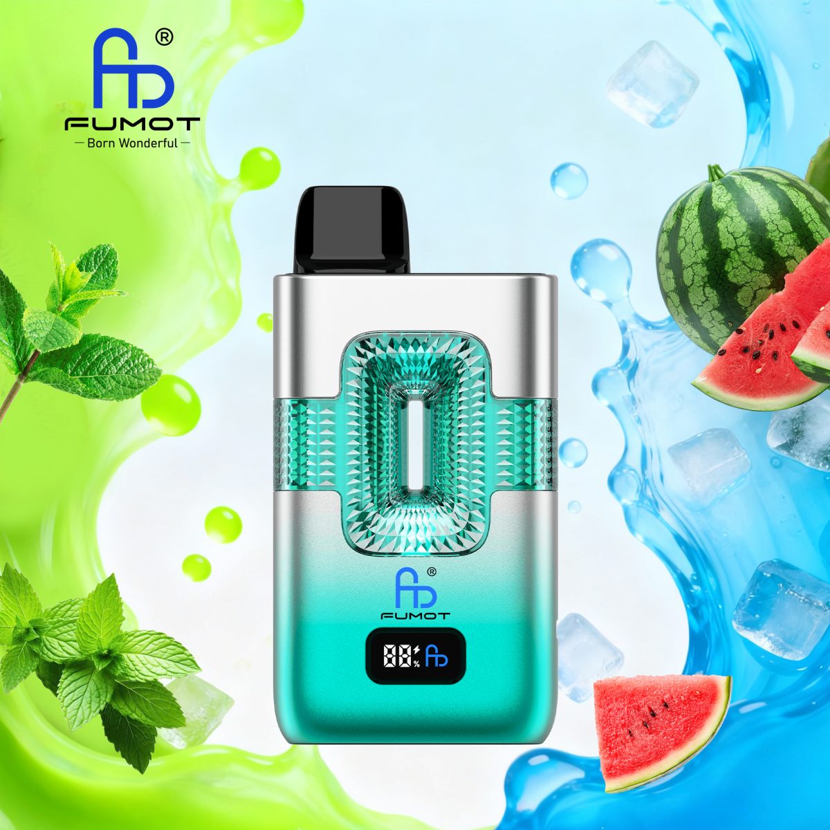 Fumot 50k ECO 2in1 50000 - Cool Mint & Watermelon Ice (3)