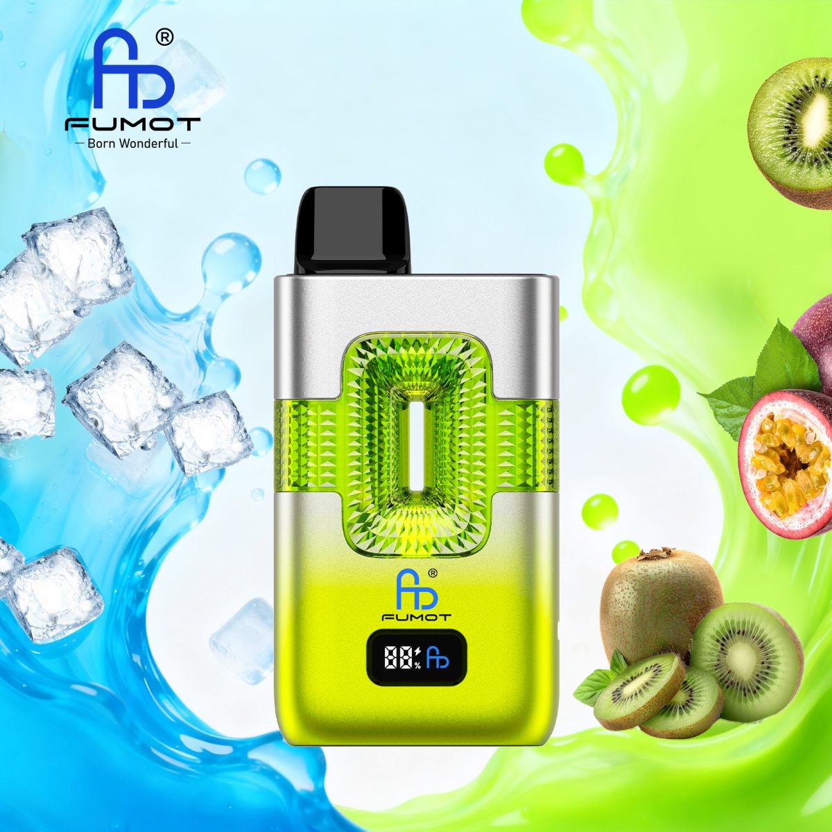 Fumot 50k ECO 2in1 50000 - Ice Pop & Kiwi Passion Fruit Guava (3)