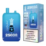 blue razz ice Bang King 25000 Disposable Vape 15K Puffs 23+23ml Double Pod #7