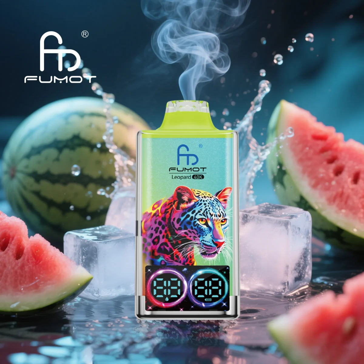 fumot-leopard-40000 - Watermelon Ice