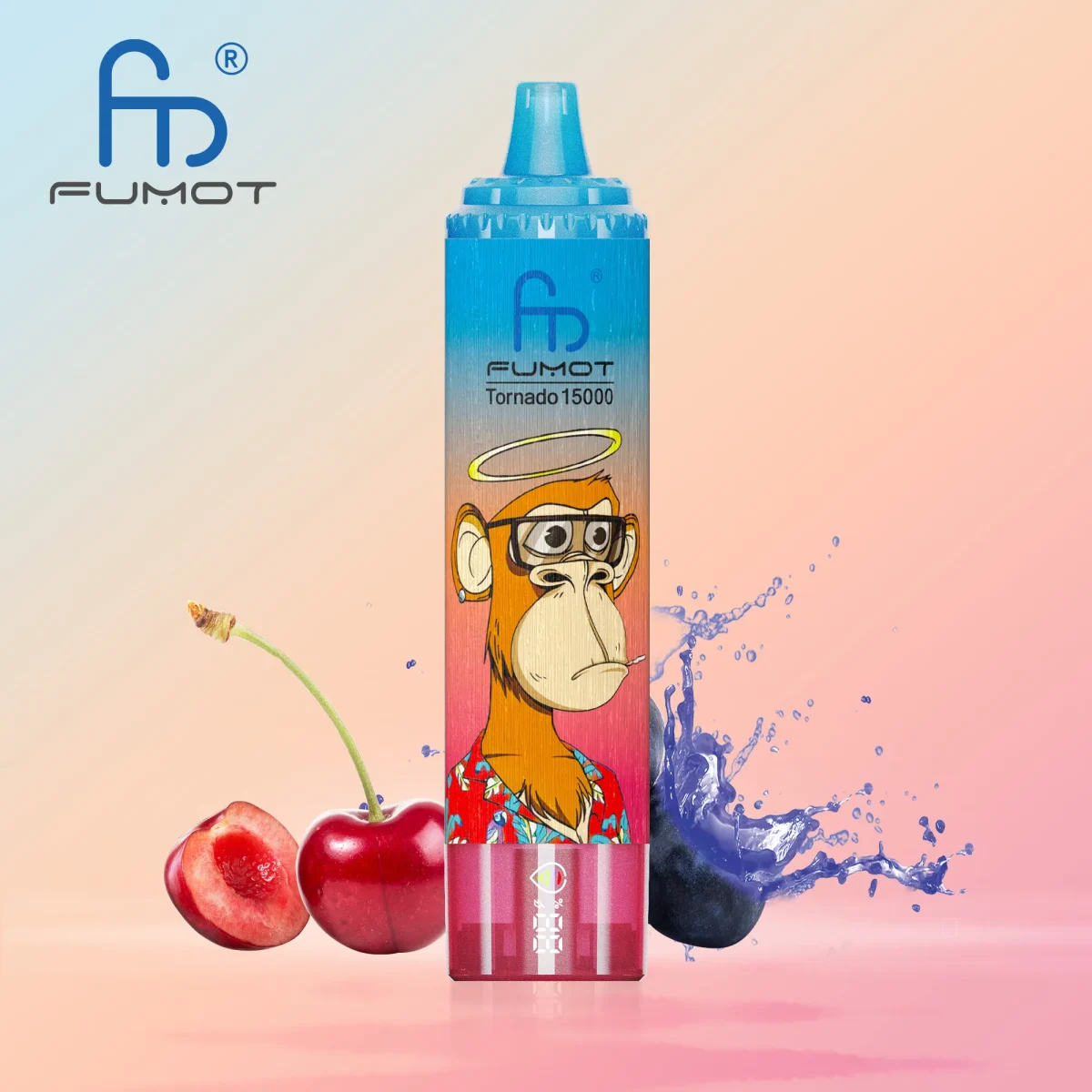 fumot-randm-tornado-15000- Blue Razz Cherry