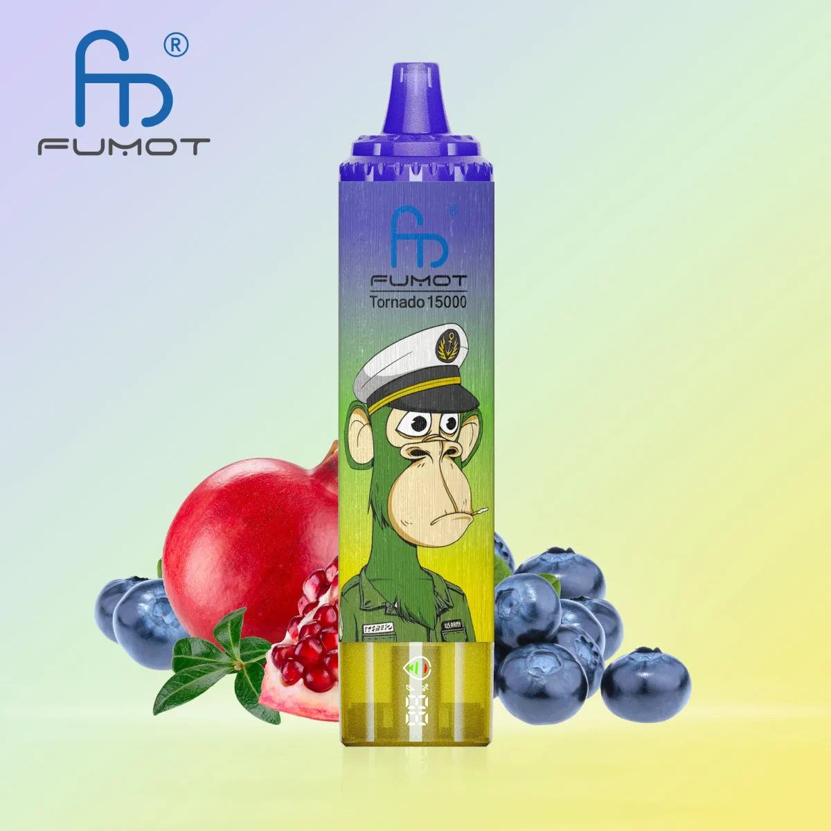 fumot-randm-tornado-15000 - Blueberry Pomegranate