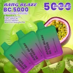 Bang Blaze BC5000 E Cigarette Vape - Kiwi Passion Fruit Guava