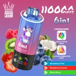 Bang Leader 110K - Strawberry Kiwi & Blueberry Coconut & Mixed Berry