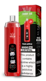 al-fakher-8000-crystal-8000-puffar-two-apple