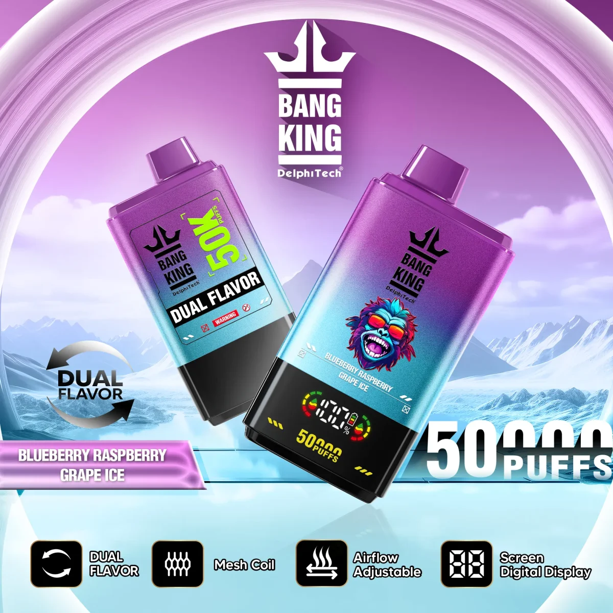 Bang King 50K | 50.000 Züge 4-in-1 Vape – Bang King kaufen – Bild 2