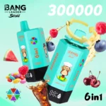 bang-leader-300k-puffar-cherry-coke-blueberry-raspberry-black-dragon-ice-rainbow-candy-fuji-ice-watermelon-sour-peach
