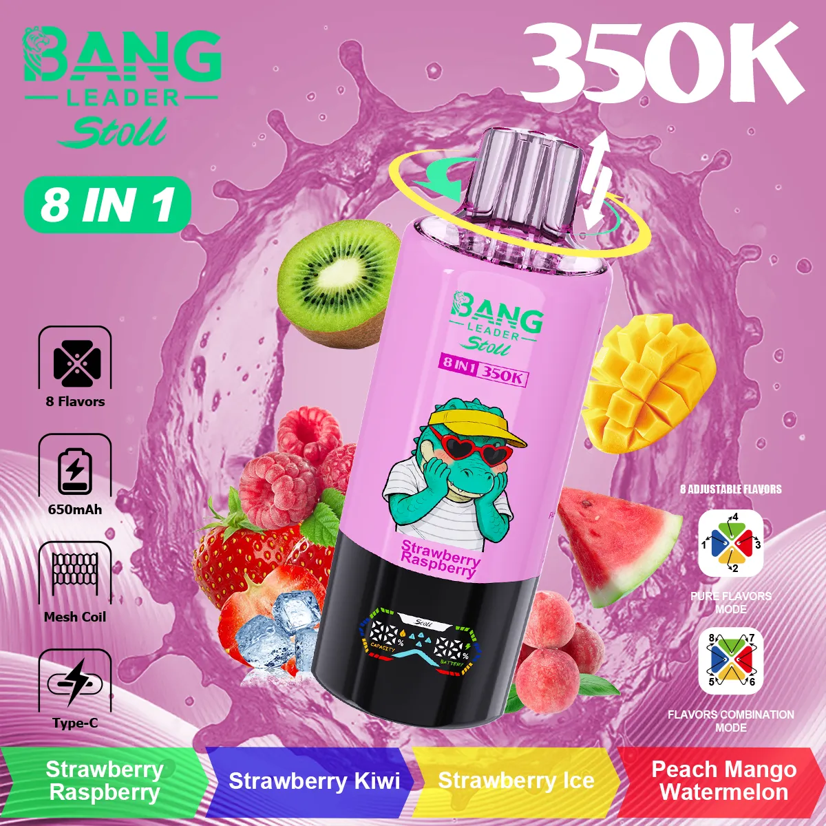 bang-leader-350000-350k-puffs-berry-mix-fruit-blend-berry-ice-tropical-watermelon