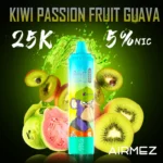 airmez-tornado-25000-puffs-vape-flavor-kiwi-passion-fruit-guava