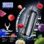 Stag Bar 6in1 180K Puff – Premium 6-in-1 Multi-Tank Mesh Coil E-Zigarette für den Großhandel - Image 2