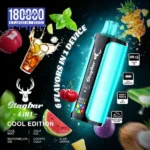 Stag Bar 6in1 180K Puff – Premium 6-in-1 Multi-Tank Mesh Coil E-Zigarette für den Großhandel - Image 4