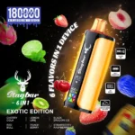 Stag Bar 6in1 180K Puff – Premium 6-in-1 Multi-Tank Mesh Coil E-Zigarette für den Großhandel - Image 10