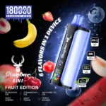 Stag Bar 6in1 180K Puff – Premium 6-in-1 Multi-Tank Mesh Coil E-Zigarette für den Großhandel - Image 5