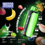 Stag Bar 6in1 180K Puff – Premium 6-in-1 Multi-Tank Mesh Coil E-Zigarette für den Großhandel - Image 6