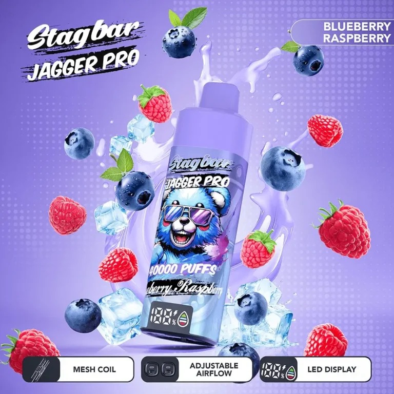 stagbar-jagger-pro-40000-40k-puffs-blueberry-raspberry