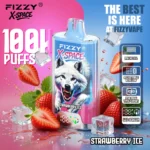 Fizzy X Space Strawberry Disposable Vape detail