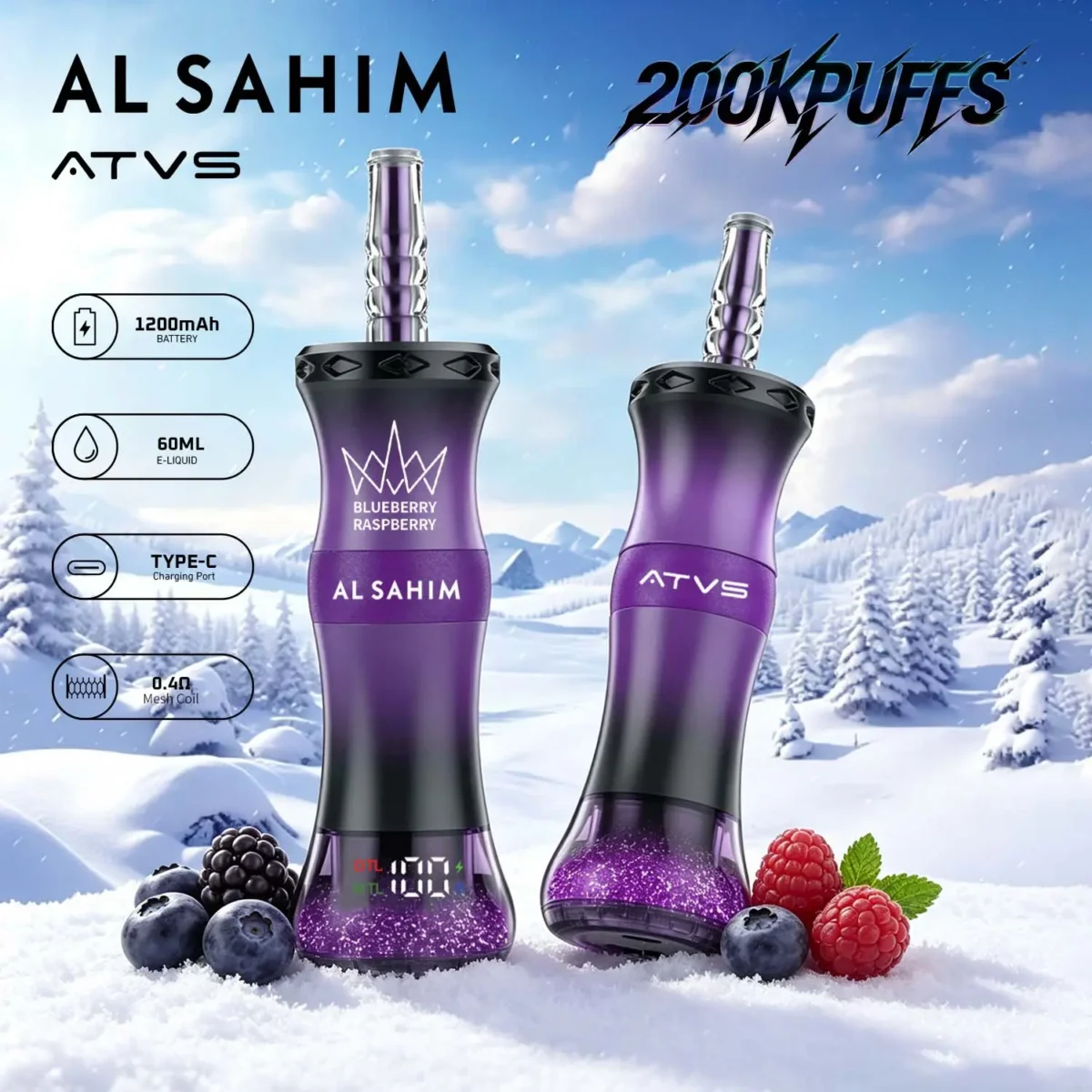 Atvs Al Sahim Disposable Vape variant