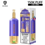 Wasbar 150k Puffs 3 Disposable Vape