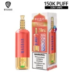 Wasbar 150k Puffs 3 Disposable Vape detail