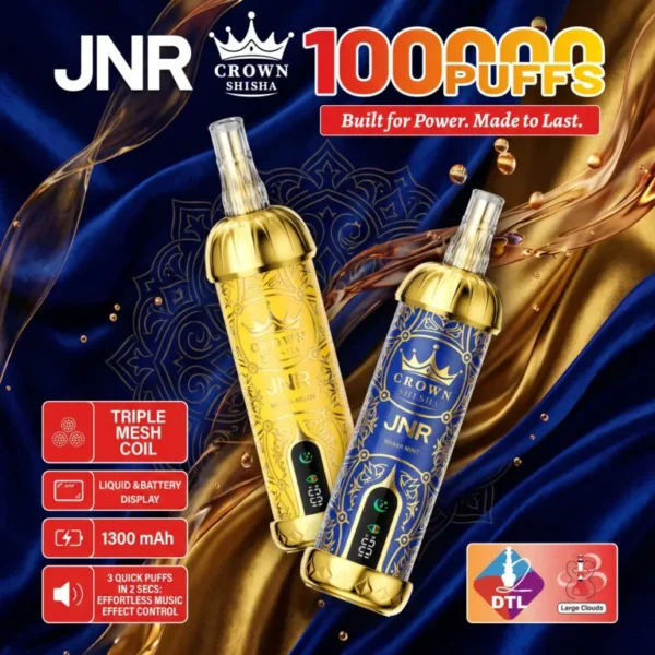 Jnr Crown Shisha 100k Disposable Vape variant 2