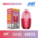 Jnr Lila Kiss Strawberry Disposable Vape design