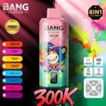 Bang Legend 300k Puffs Disposable Vape design