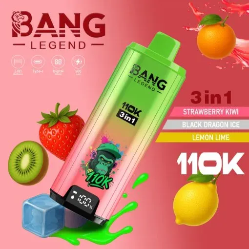 Bang Legend 110kパフ 使い捨てベイプ バリエーション