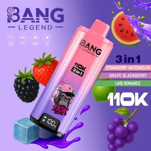 Bang Legend 110kパフ 使い捨てベイプ 詳細 2
