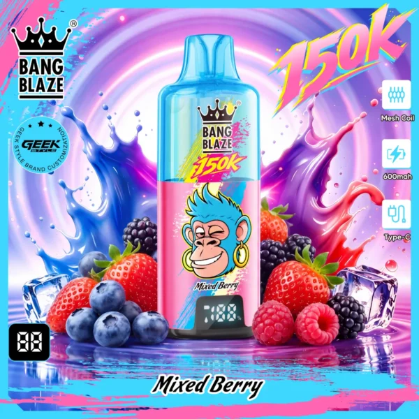 Bang Blaze 150k Puffs Disposable Vape design 2