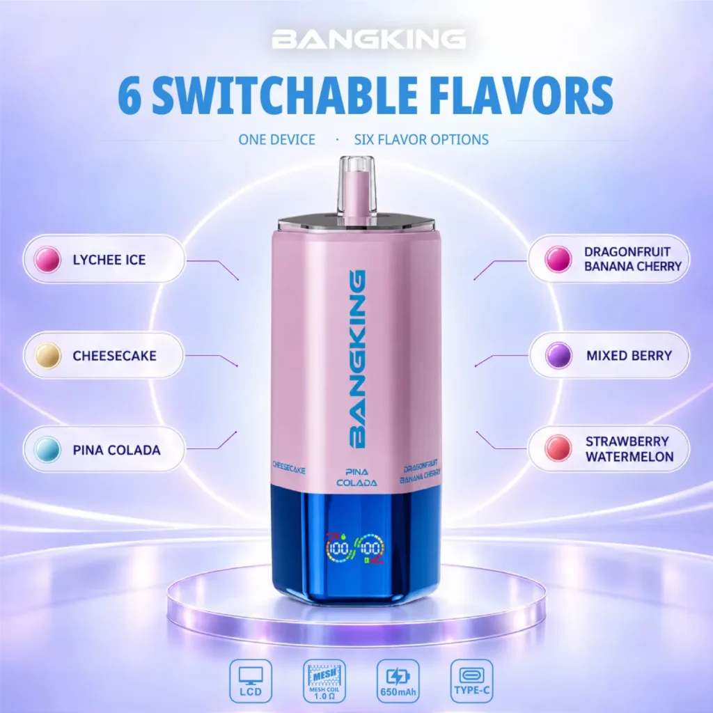 Bang King 360k 6in1 Disposable Vape variant 2
