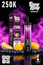 Bang King Shisha 250k Disposable Vape design
