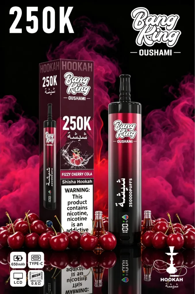 Bang King Shisha 250k Disposable Vape view 3