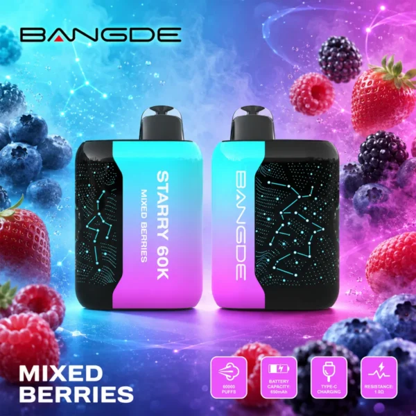 Bangde 60k Mixed Berries Disposable Vape